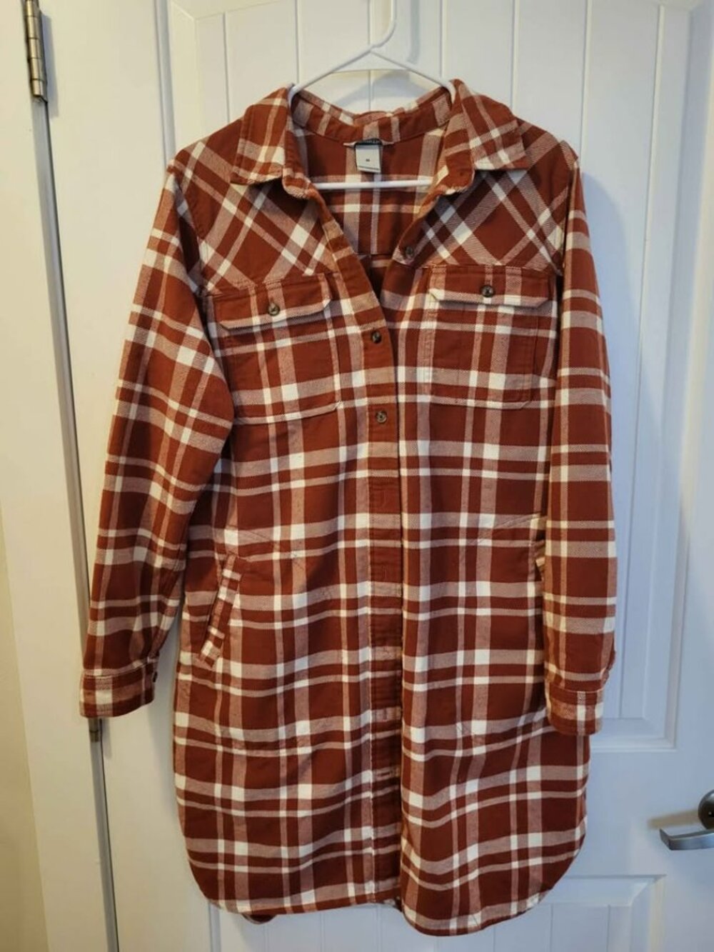Duluth Trading Company Orange Duster Medium